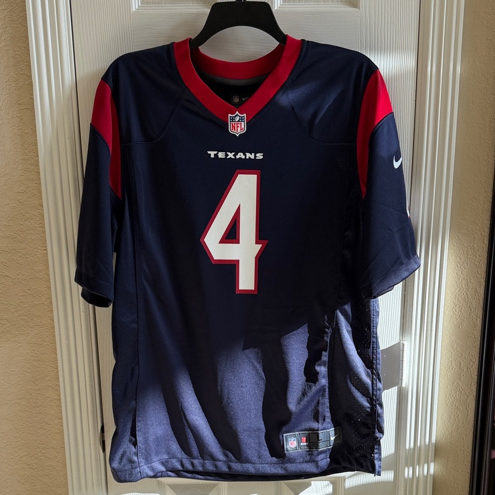Nike Houston Texans Navy and Red Jersey